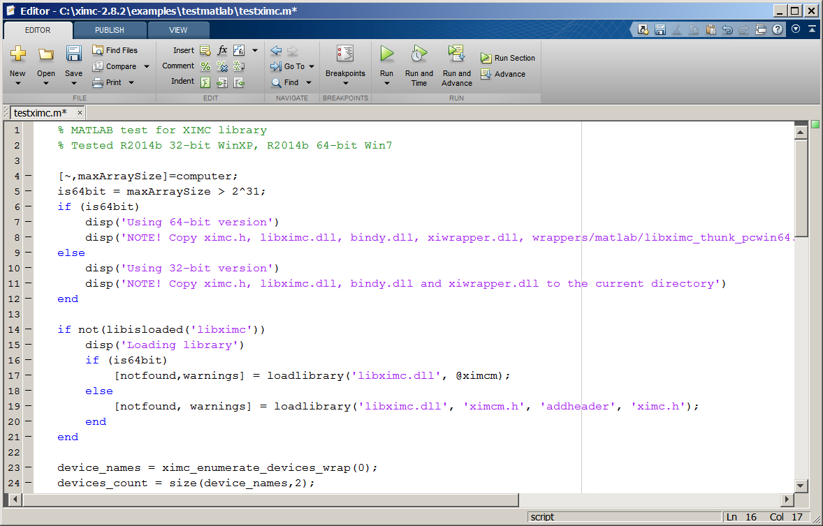 edit matlab p file